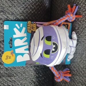 New Bark Afraid Of The Bark Little Wrapscal Dog Toy